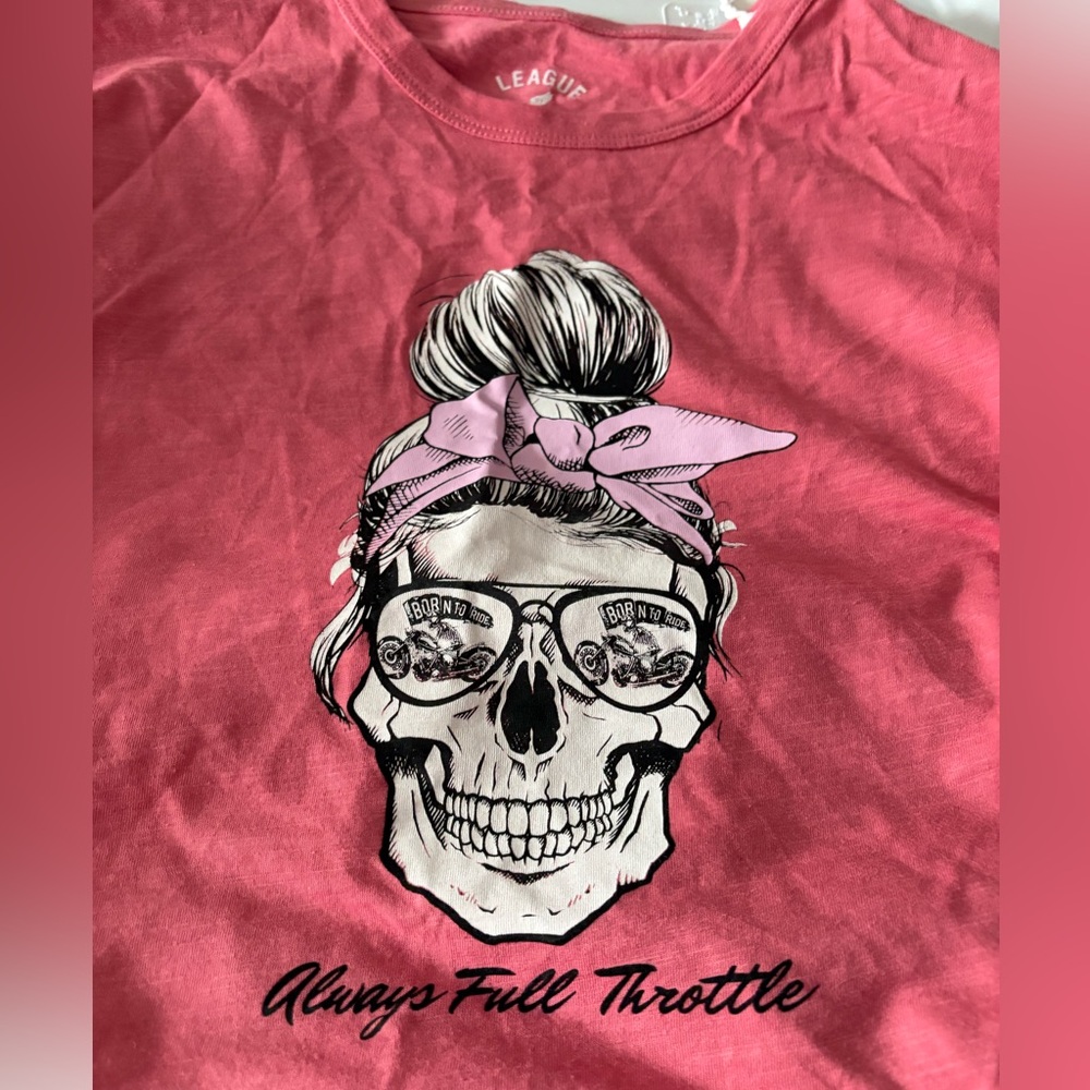 Women’s Tshirt from Western Reserve HD
Mentor, OH
With scull image on front